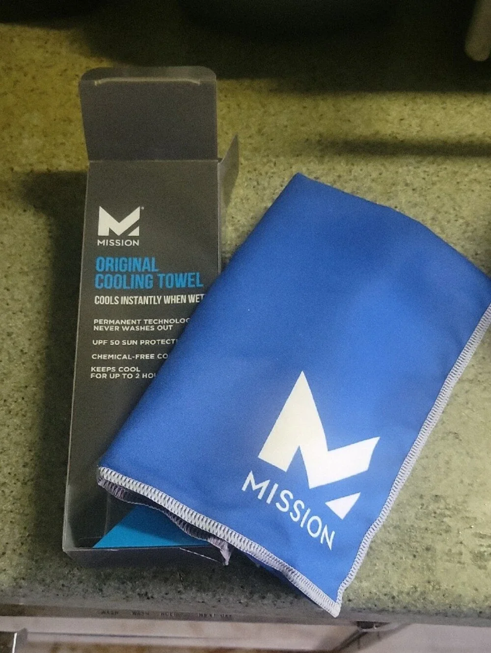 Mission Original Cooling Towel - Blue